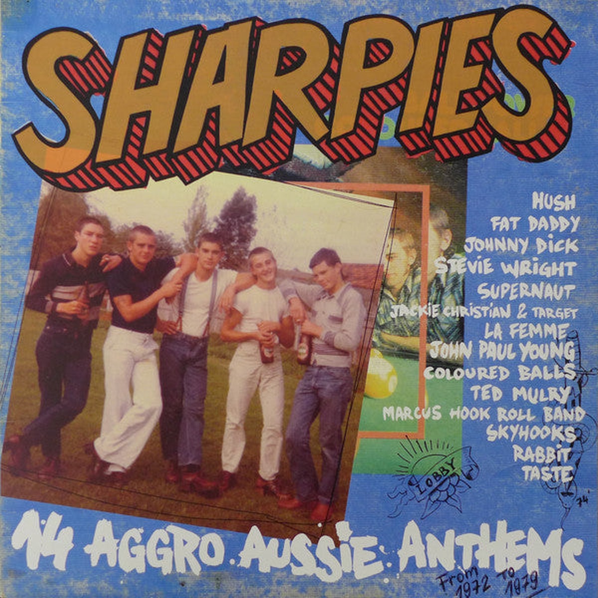 Various Sharpies (14 Aggro Aussie Anthems From 1972 To 1979) LP - NEW