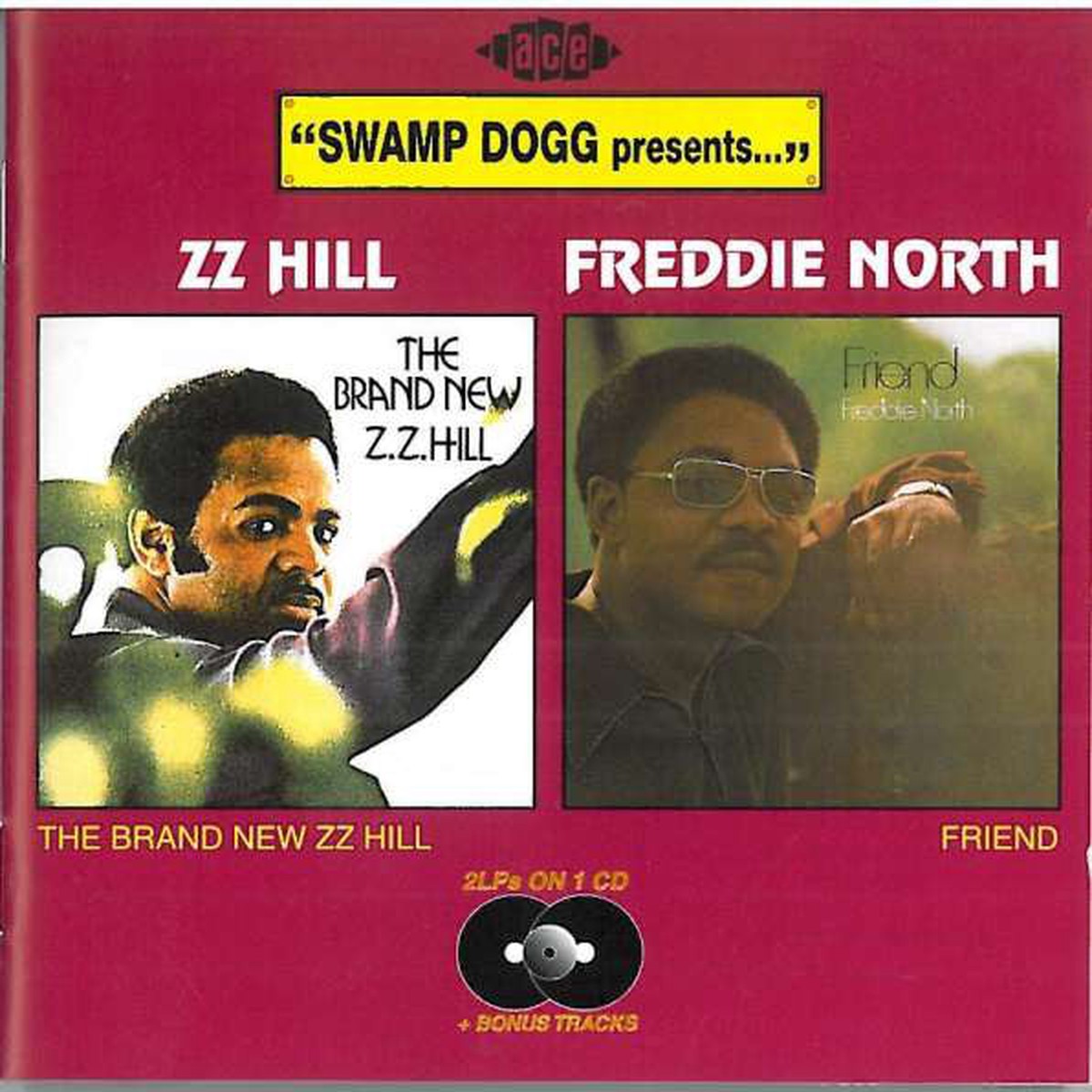 ZZ Hill Freddie North - The Brand New ZZ Hill Friend (CD Comp) - USED