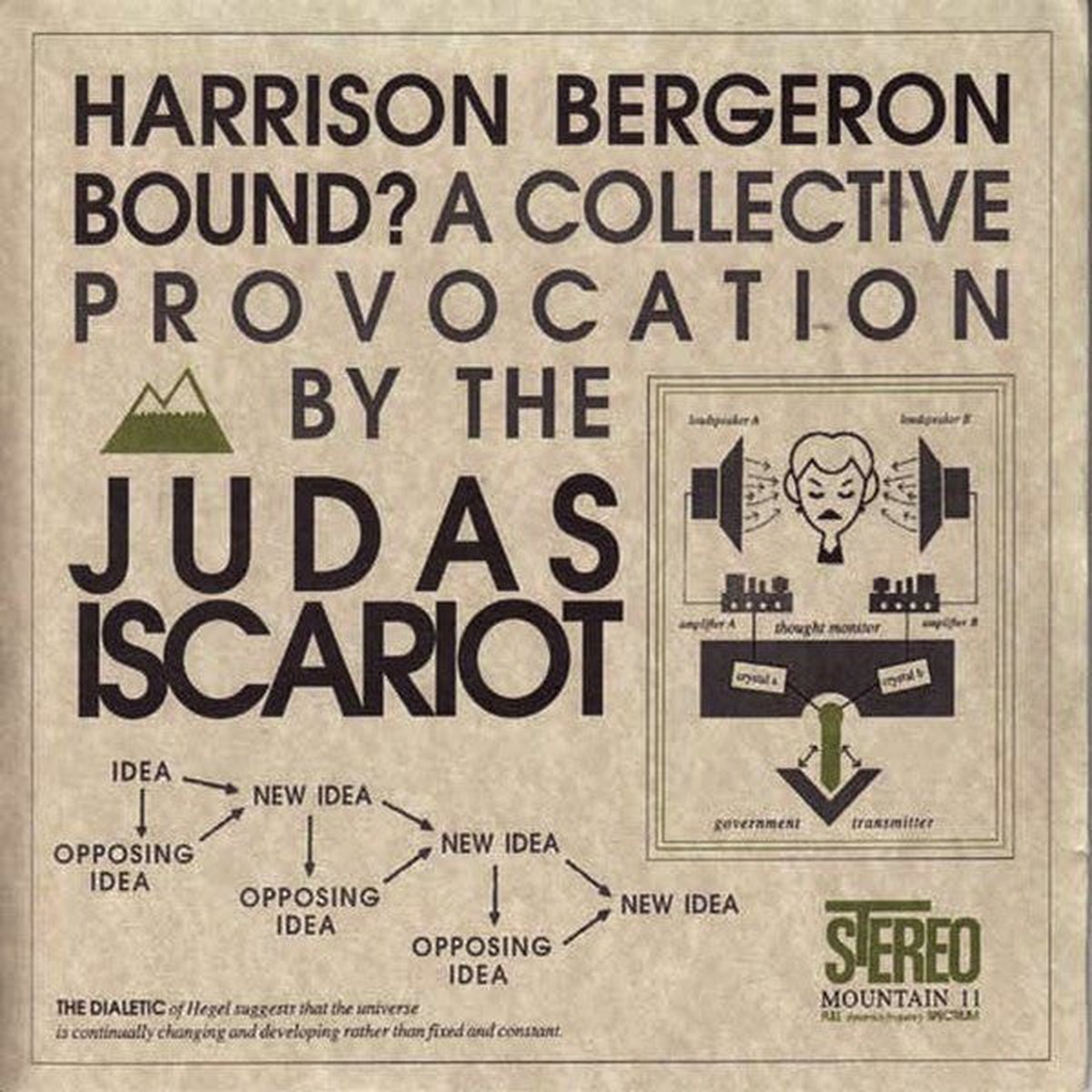 The Judas Iscariot - Harrison Bergeron Bound (A Collective Provocation By The Judas Iscariot) (7) - USED