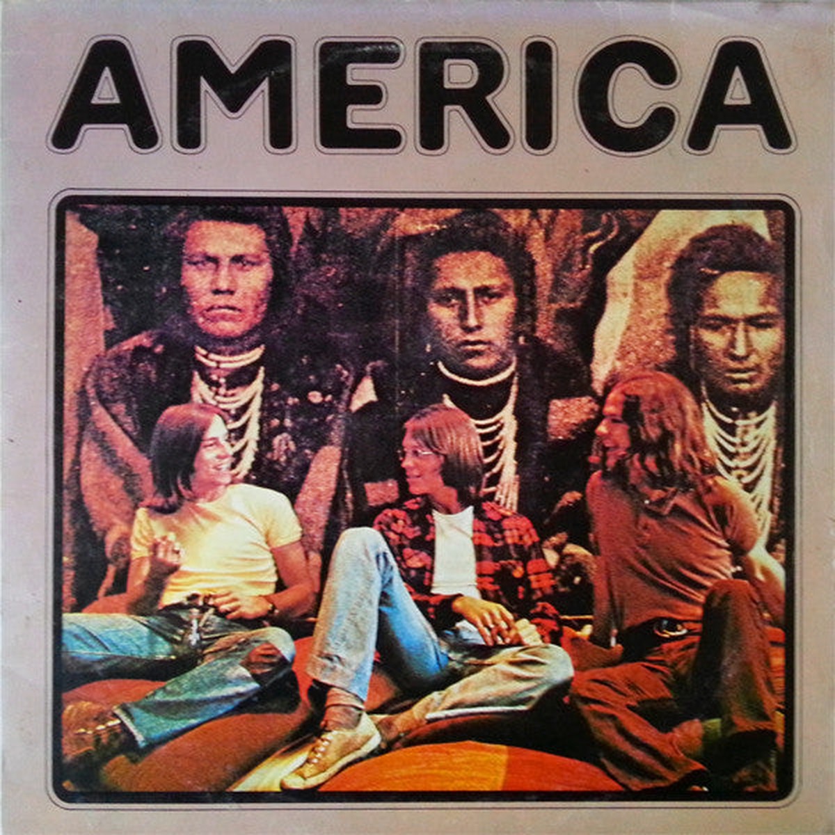 America (2) - America (LP Album) - USED