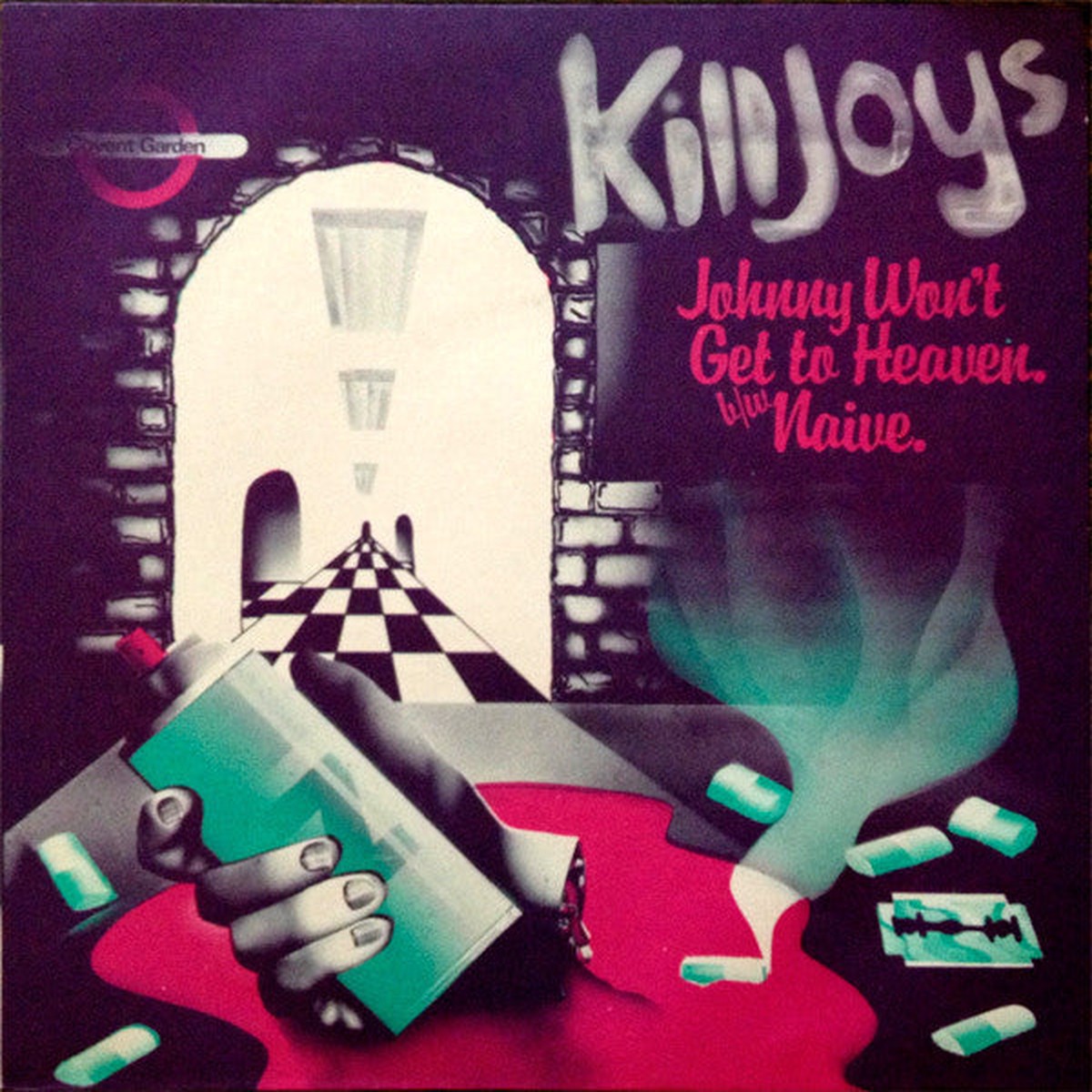 The Killjoys - Johnny Wont Get To Heaven (7 Whi) - USED