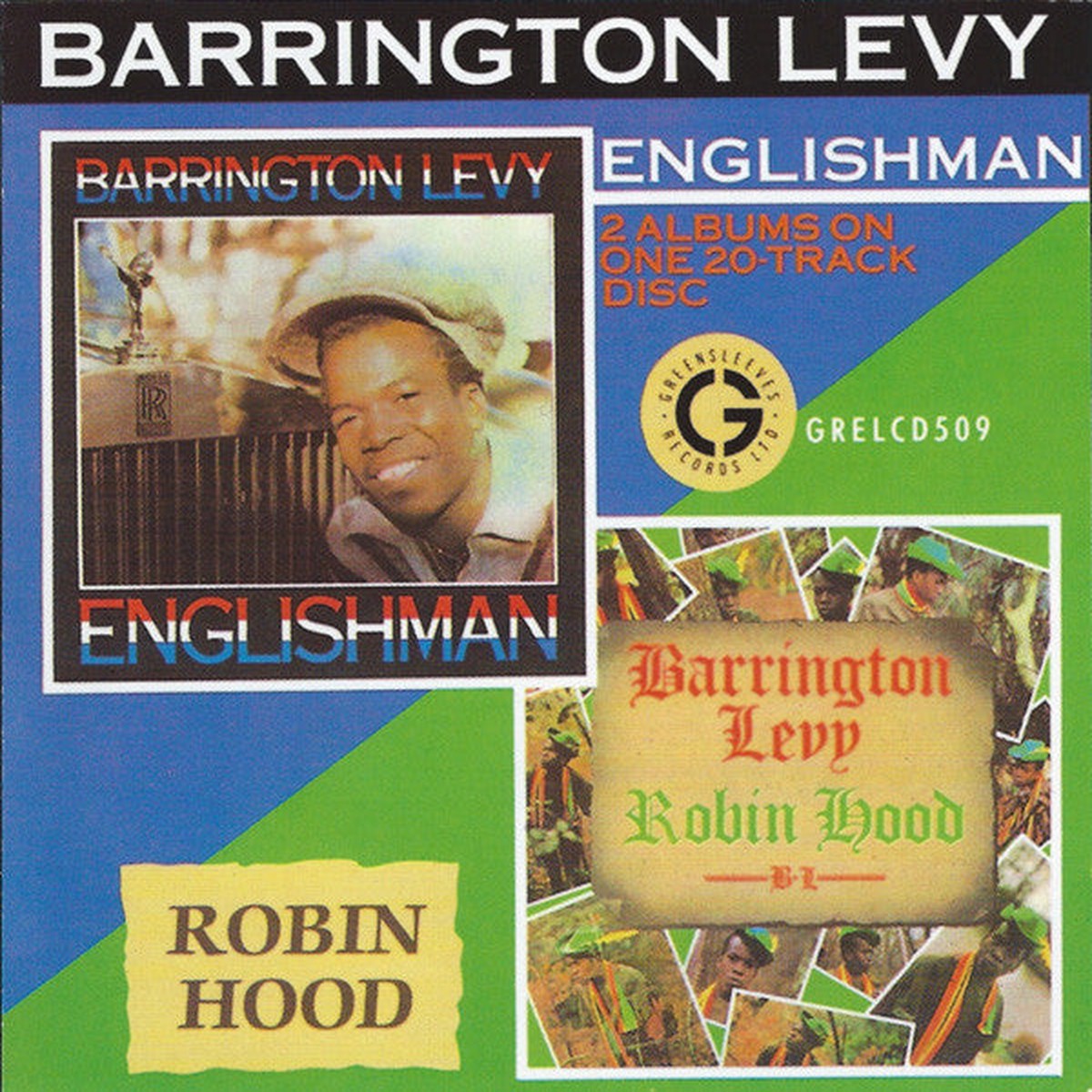 Barrington Levy - Englishman Robin Hood (CD Comp RE) - USED