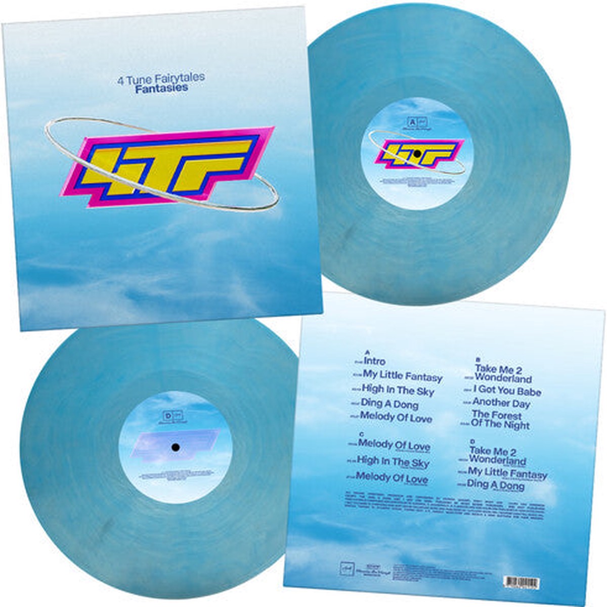 4 Tune Fairytales - Fantasies Blue Vinyl import
