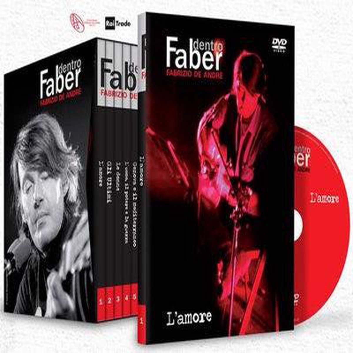 Fabrizio De Andr - Dentro Faber (8xDVD-V Box) - USED