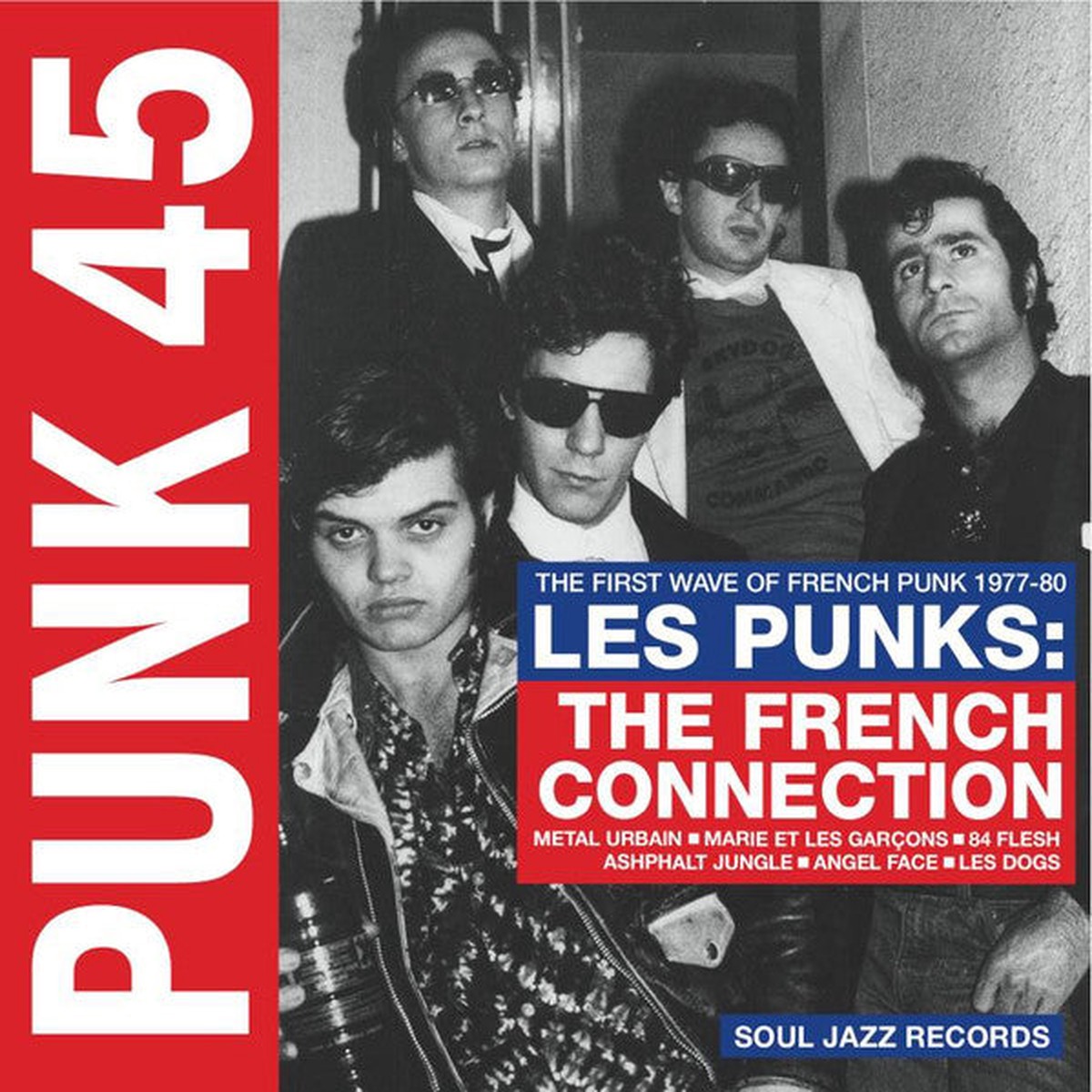 Various - Punk 45 Les Punks The French Connection (The First Wave Of French Punk 1977-80) (2xLP Comp) - NEW