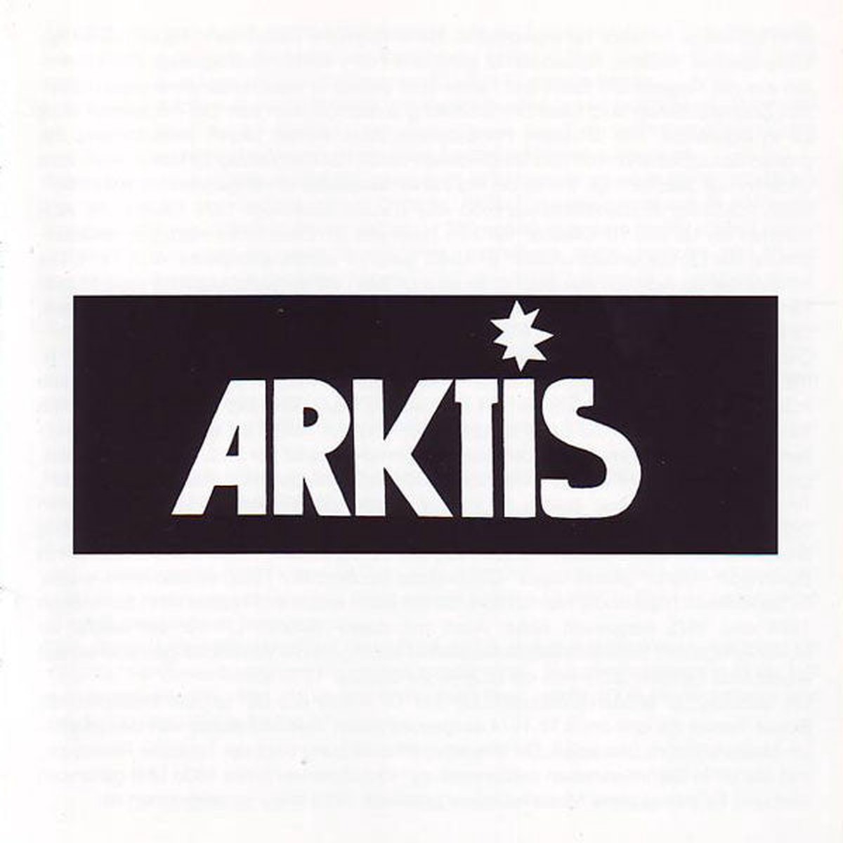 Arktis (2) - Arktis (CD Album RE) - NEW