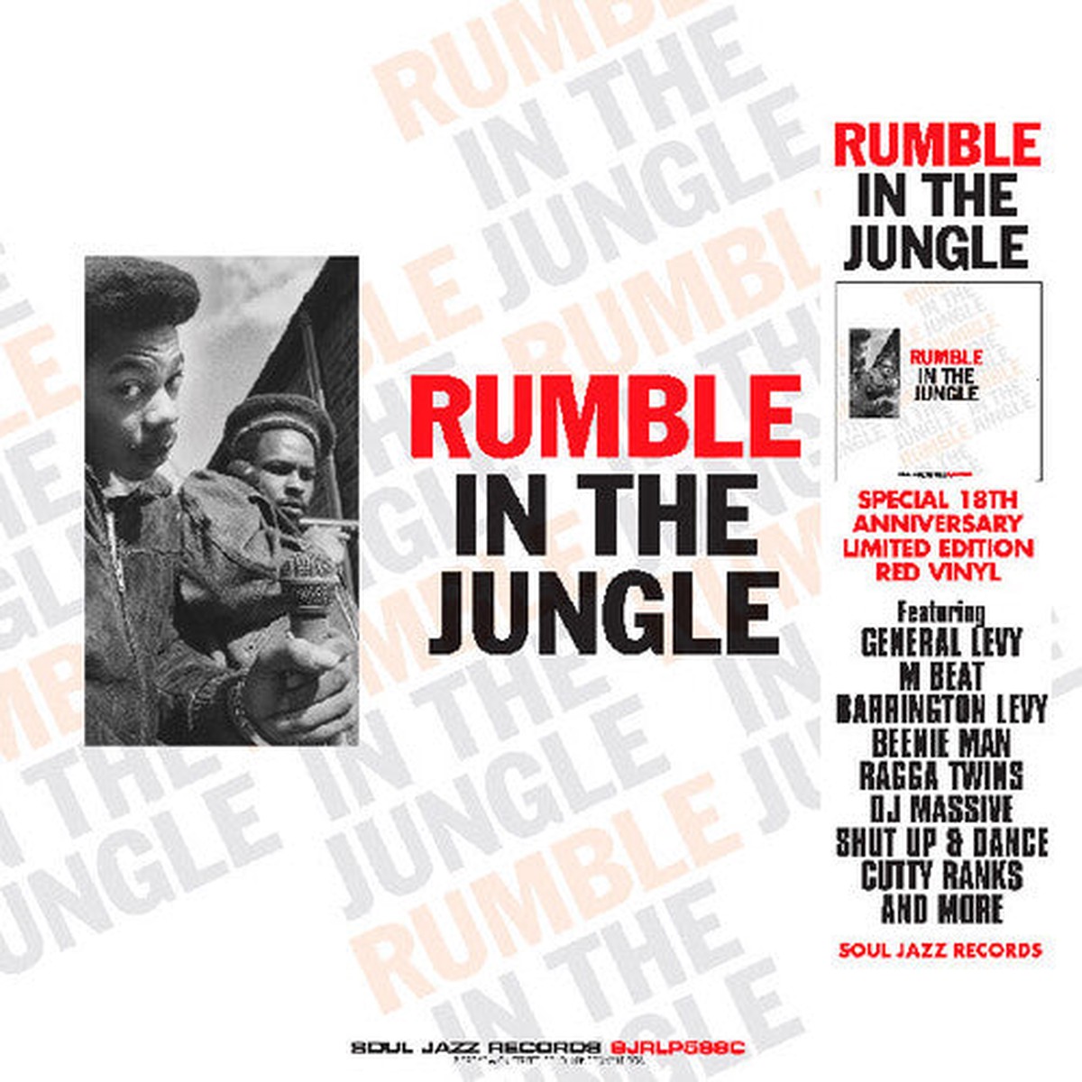 Various - Soul Jazz Records Presents Rumble In The Jungle 2-lp Red Vinyl