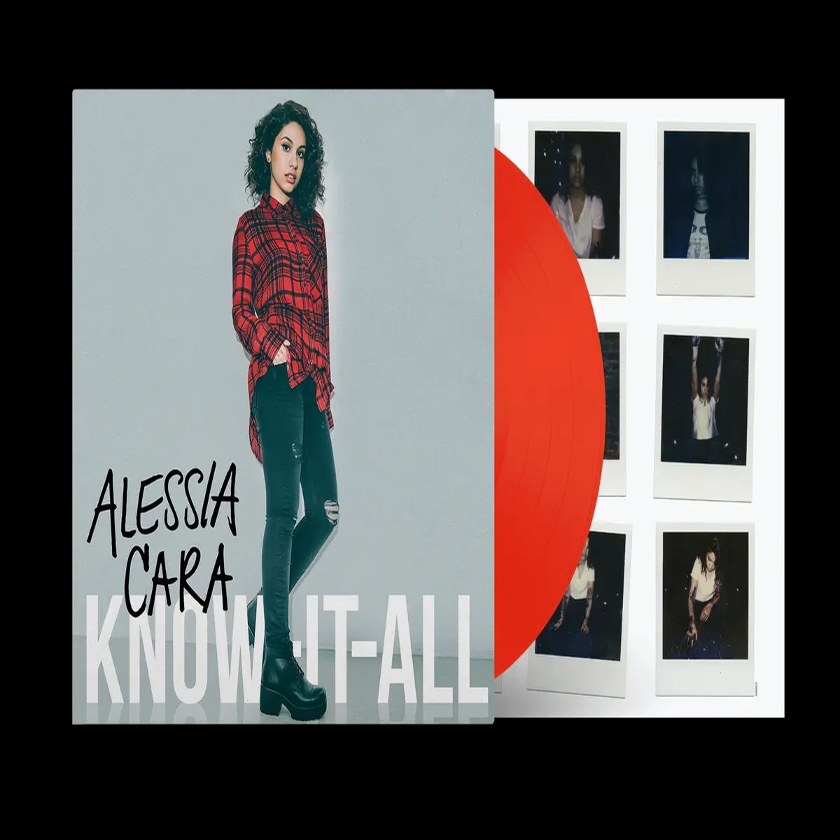 Alessia Cara - Know-It-All Red Vinyl Signed Insert