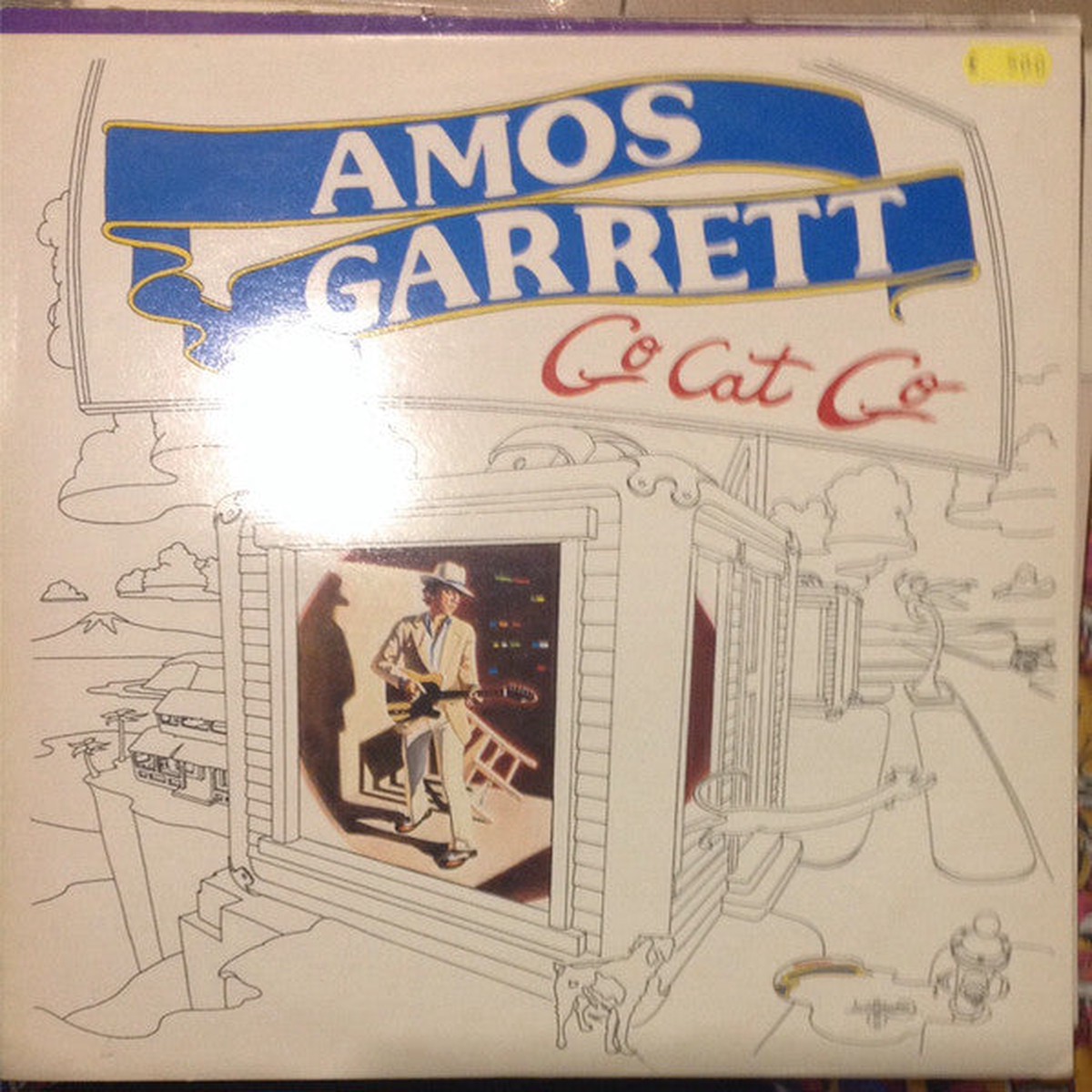 Amos Garrett - Go Cat Go (LP Album) - USED