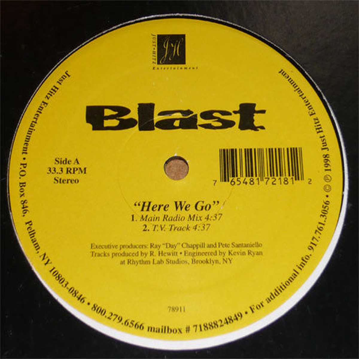 Blast (25) - Here We Go Get Em Up (12) - USED