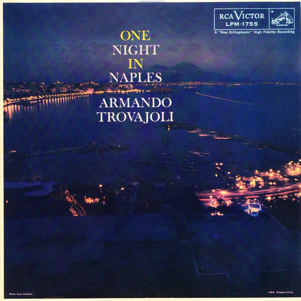 Armando Trovajoli - One Night In Naples (LP Mono) - USED