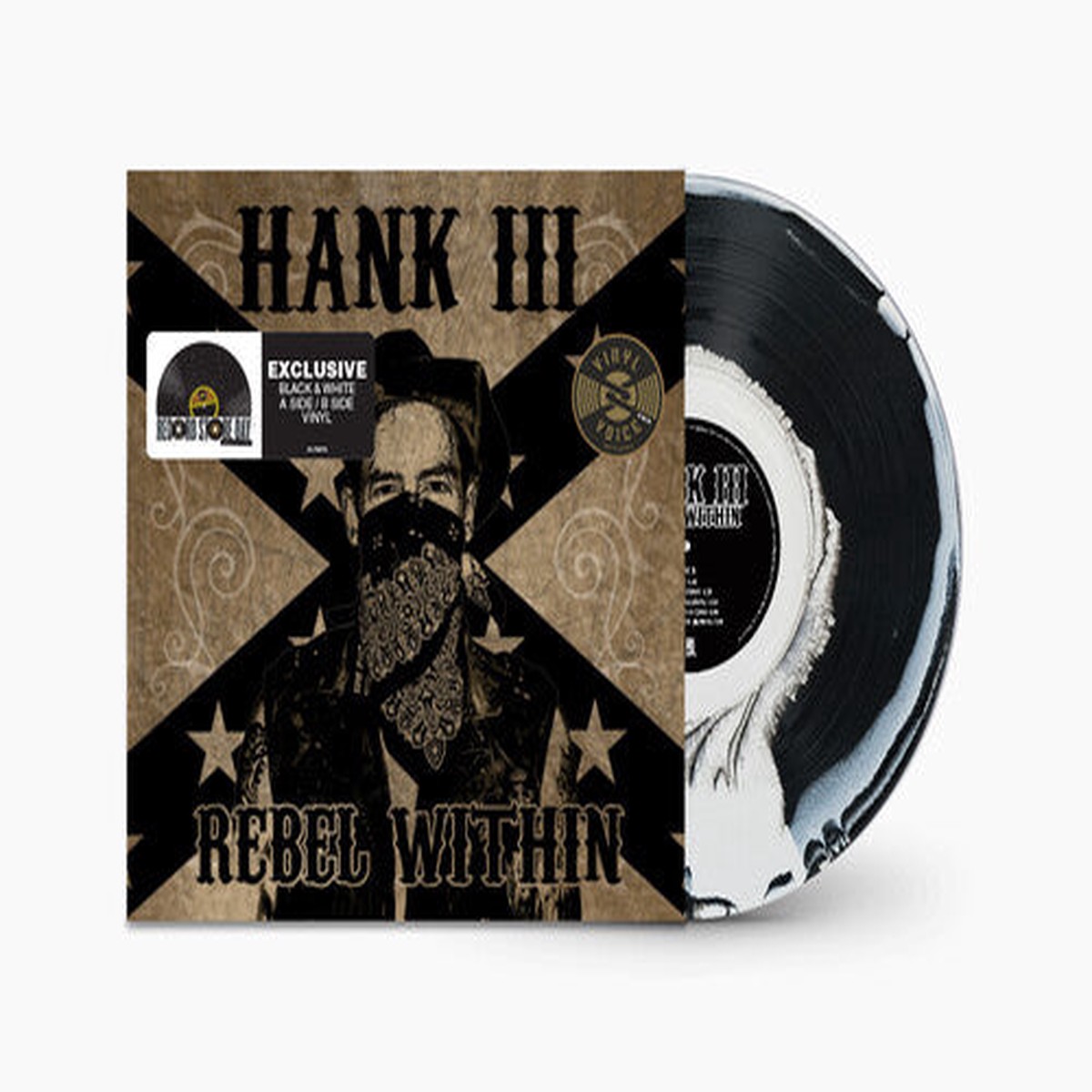 Hank Williams III - Rebel Within Acid-Washed Colored Vinyl
