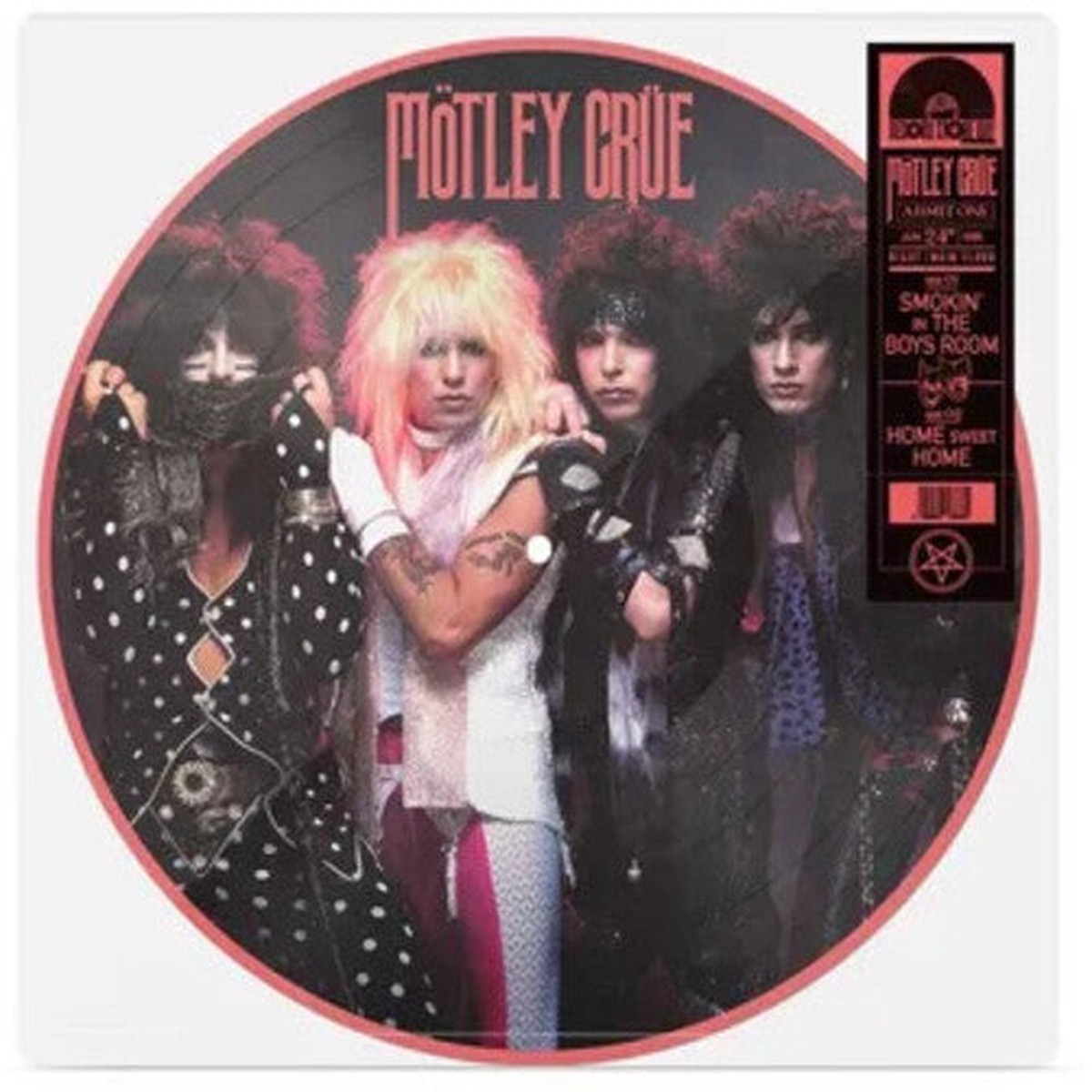Mtley Cre - Smokin In The Boys Room Home Sweet Home 12 Picture Disc Single