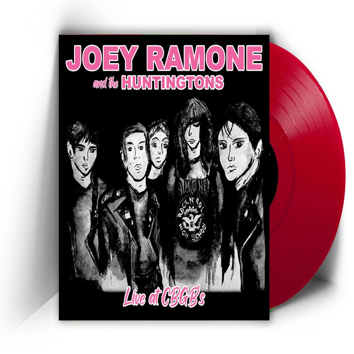 JOEY RAMONE w THE HUNTINGTONS LIVE AT CBGBS (7 LTD PINK RSD2021 RE) - NEW