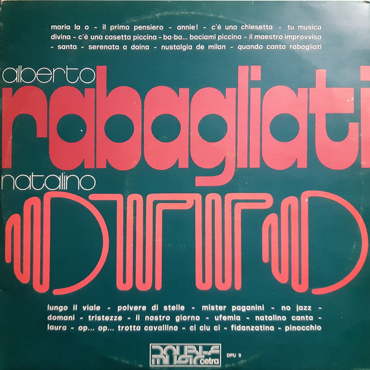 Alberto Rabagliati Natalino Otto - Alberto Rabagliati Natalino Otto (2xLP Comp Gat) - USED