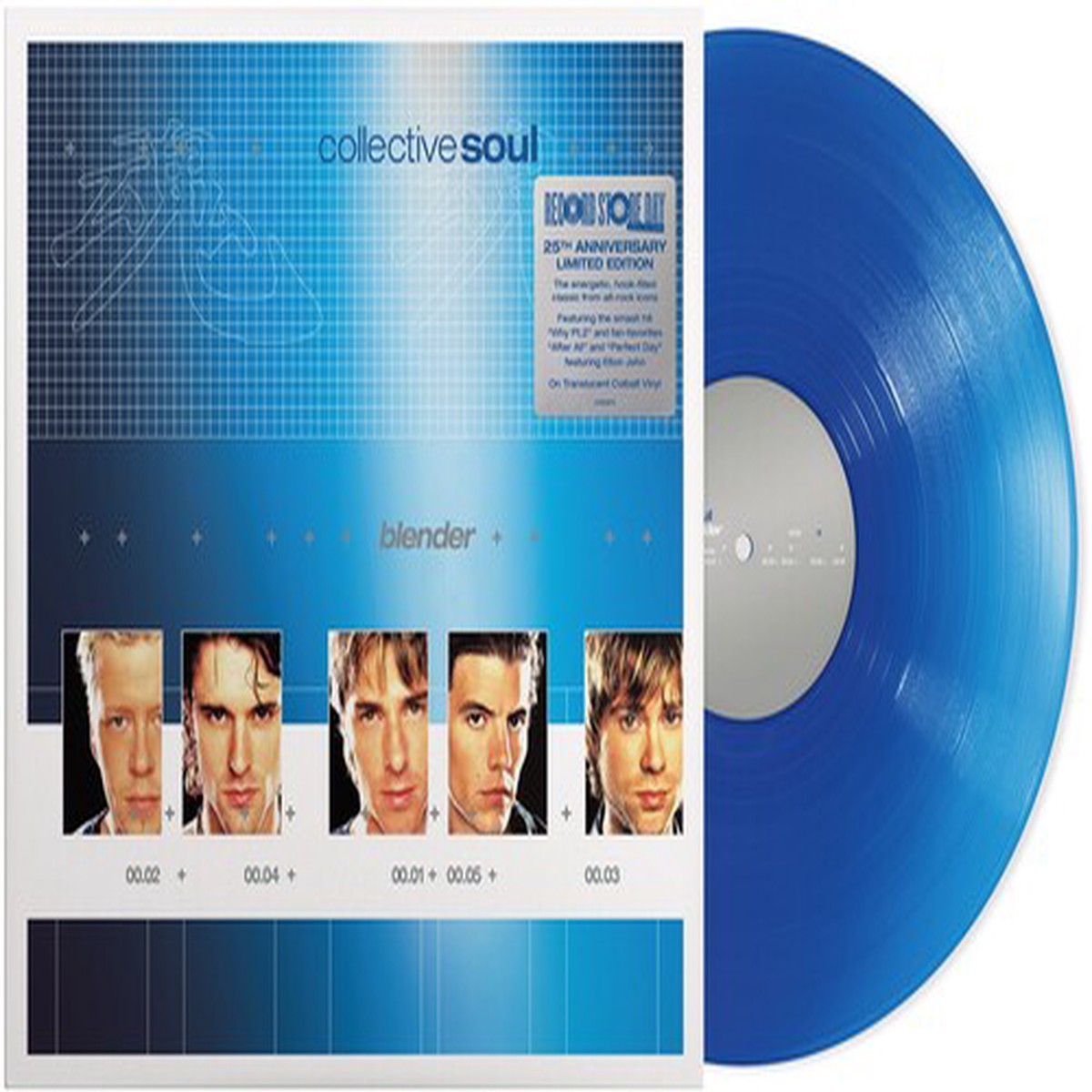 Collective Soul - Blender Translucent Cobalt LP
