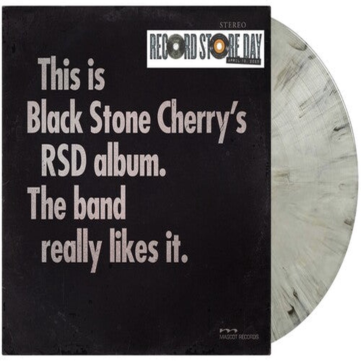 Black Stone Cherry - This is Black Stone Cherrys RSD album The band really likes it White Black Vinyl