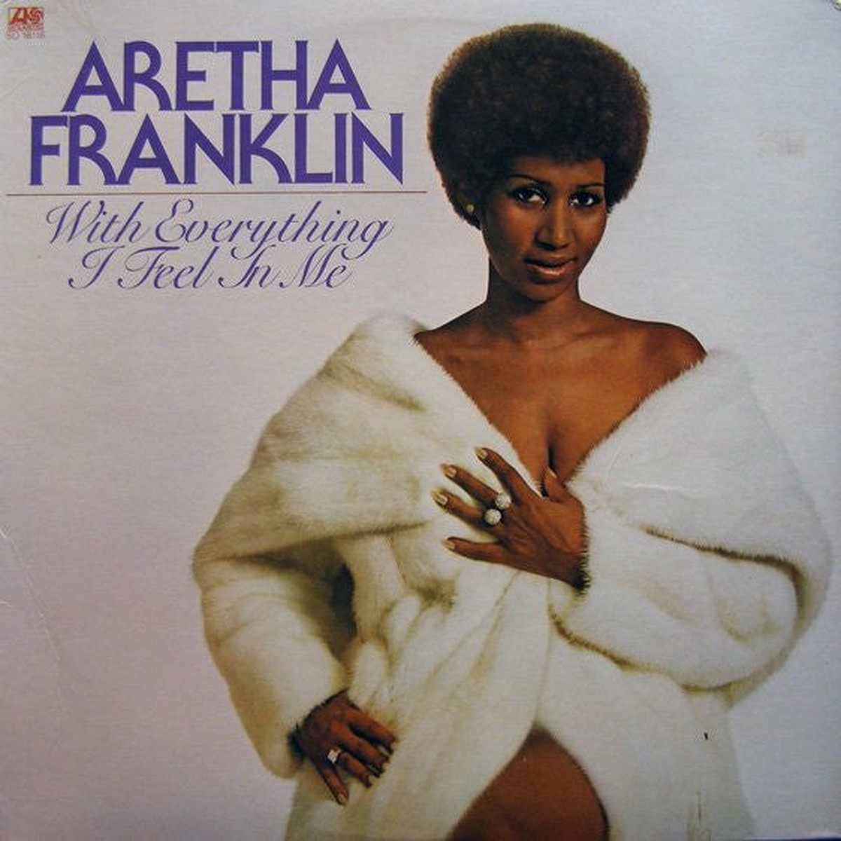 Aretha Franklin - With Everything I Feel In Me (LP Album) - USED