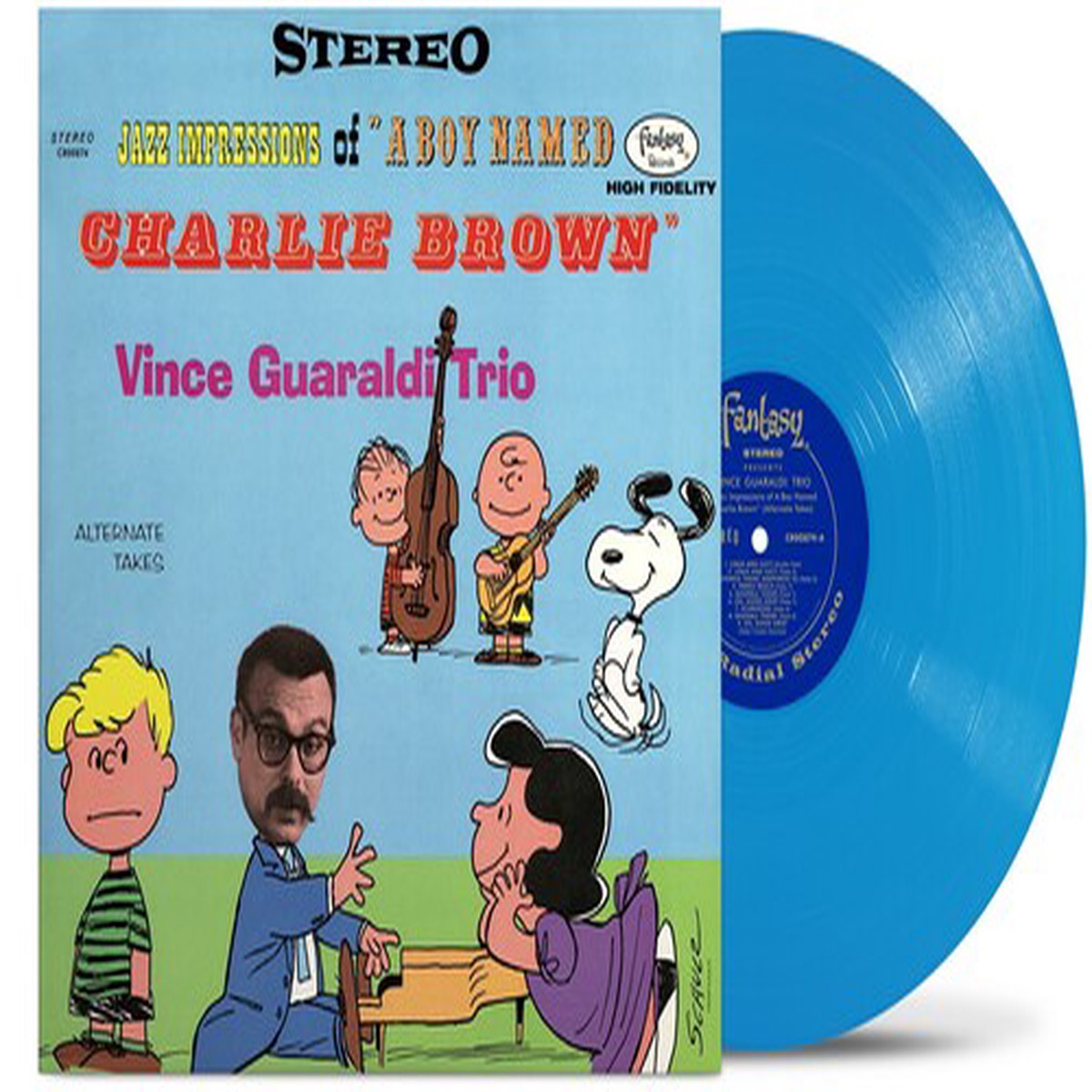 Vince Guaraldi Trio - Jazz Impressions Of A Boy Named Charlie Brown (Alternate Takes) Sky Blue Vinyl