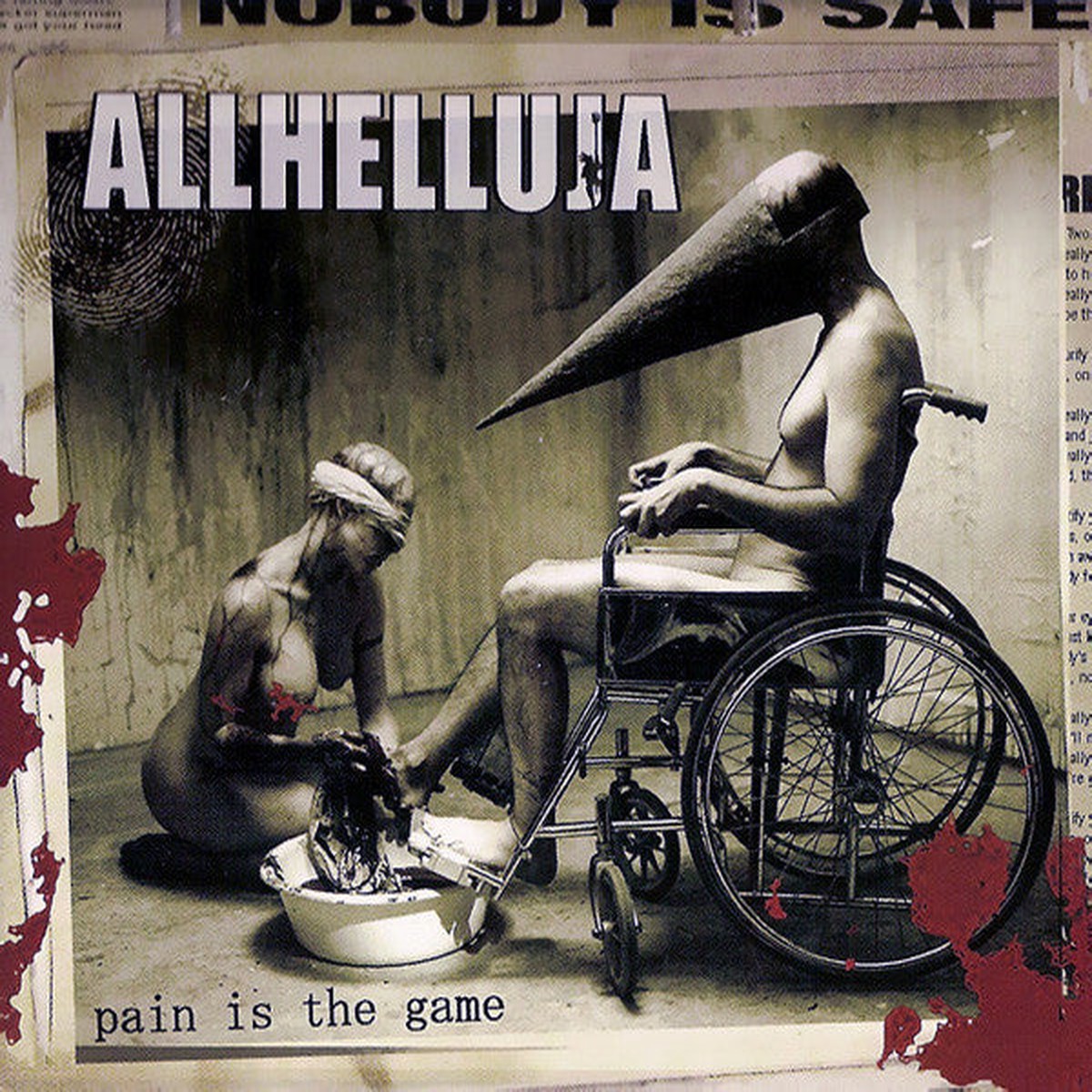 Allhelluja - Pain Is The Game (CD Album Dig) - USED