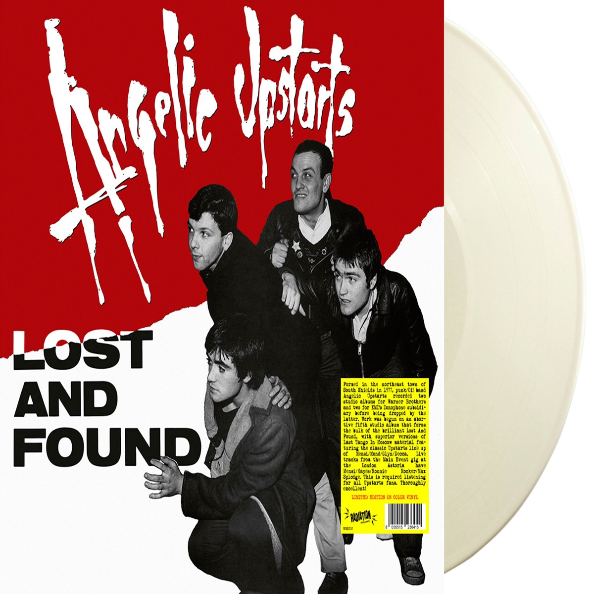 ANGELIC UPSTARTS - LOST FOUND (LP Album RE LTD COLOR) - NEW