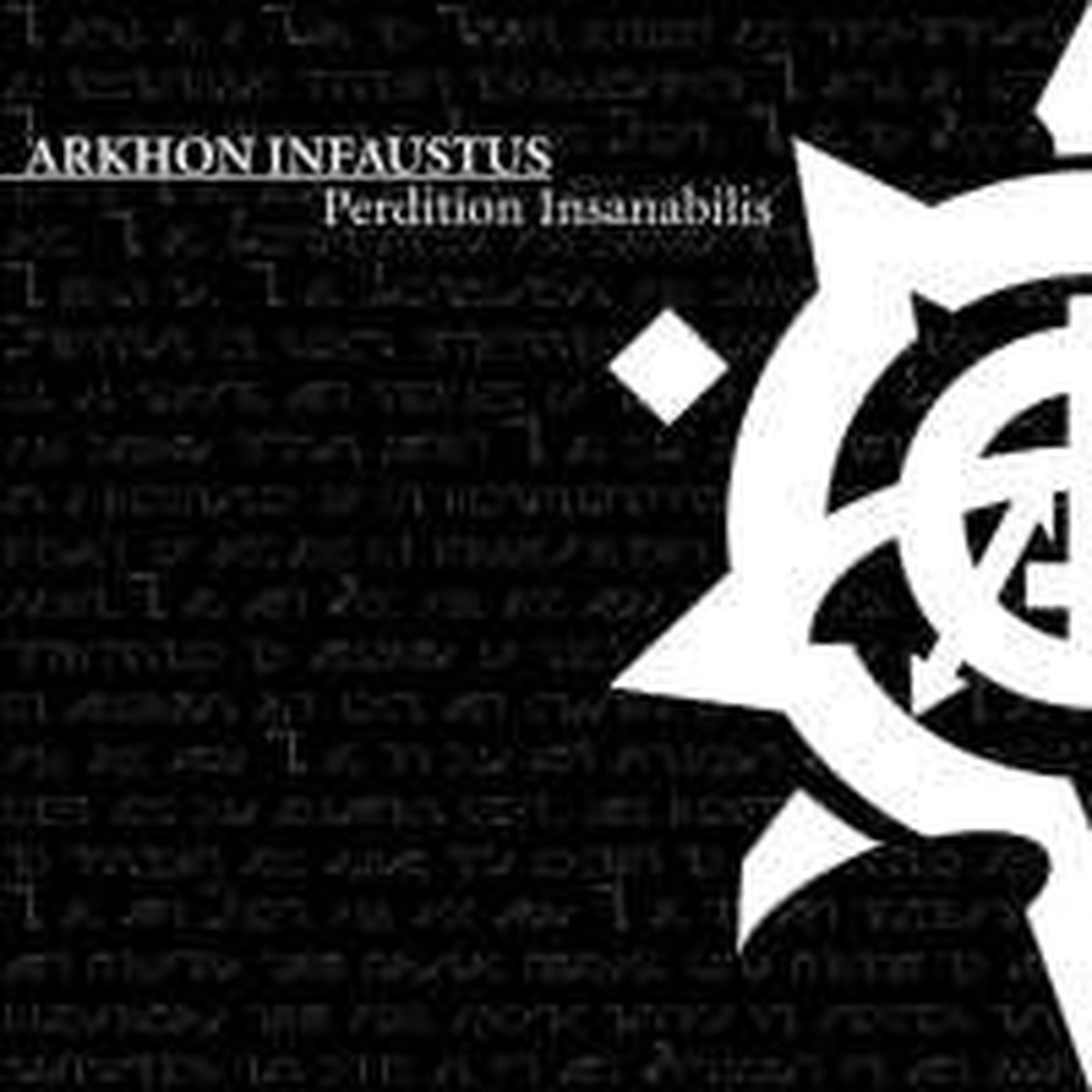 Arkhon Infaustus - Perdition Insanabilis (CD Album Ltd Dig) - USED