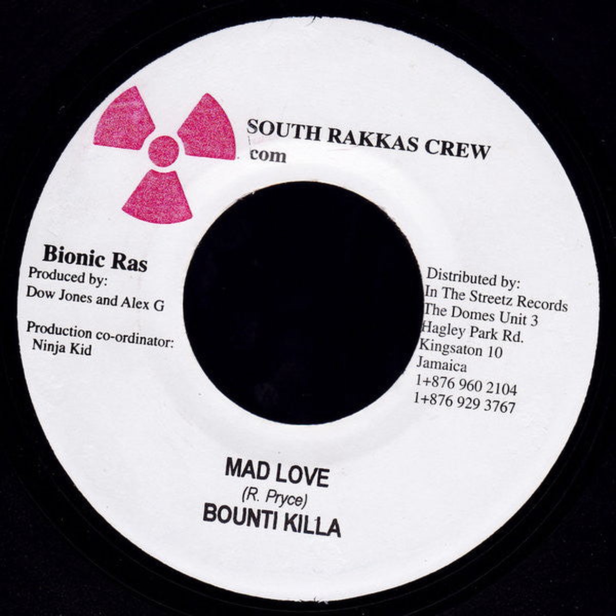 Bounty Killer Bigga Boss - Mad Love Pat Yu Cat (7) - USED