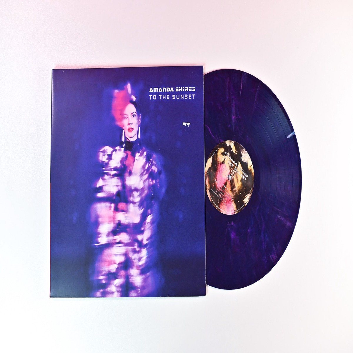 Amanda Shires - To The Sunset on Silver Knife Records - Purple Marble Vinyl