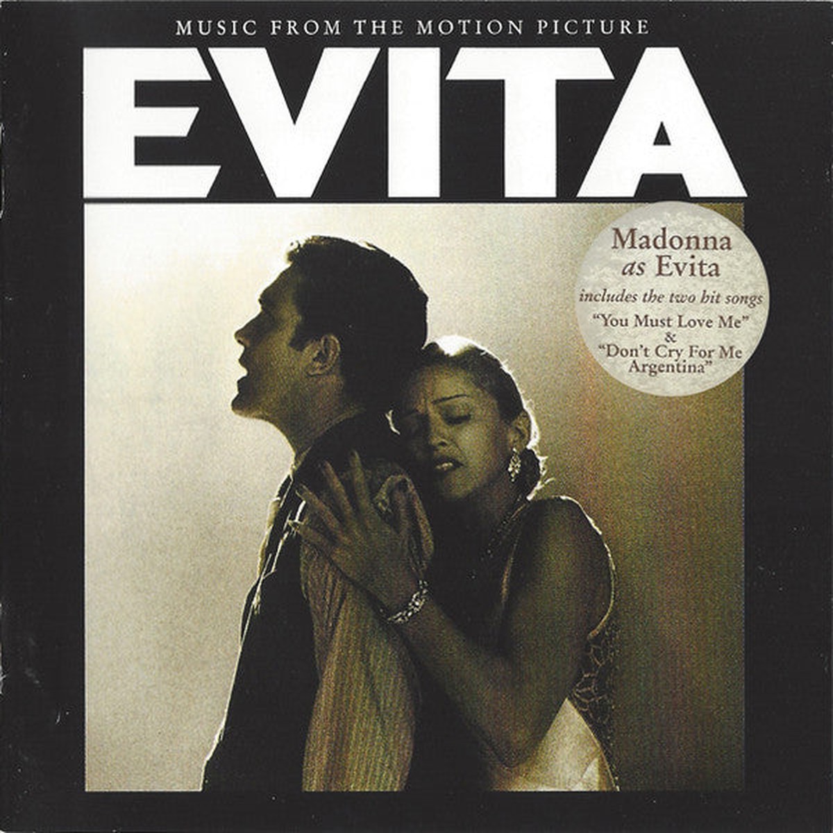 Andrew Lloyd Webber And Tim Rice - Evita (Music From The Motion Picture) (CD Album) - USED