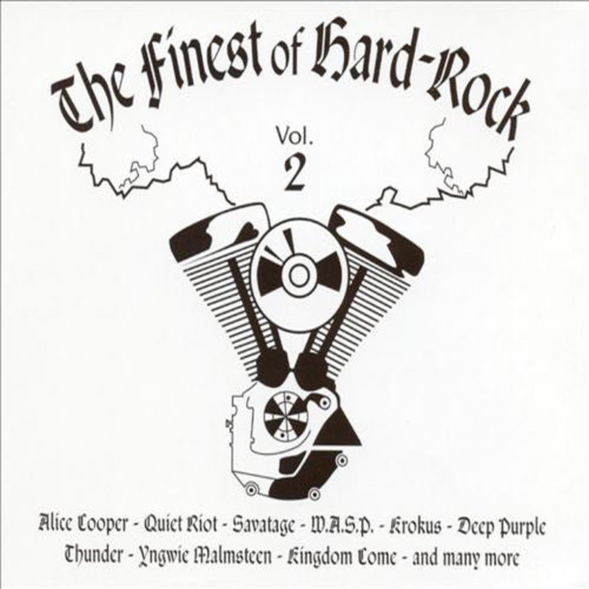 Various - The Finest Of Hard-Rock (Vol 2) (2xCD Comp) - NEW