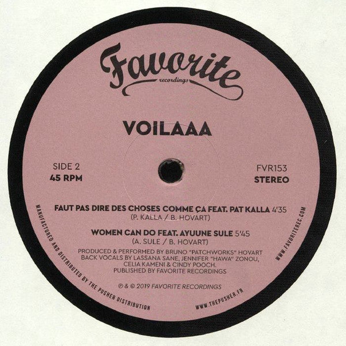 Voilaaa - Tu Mens Devant Moi (12 EP) - NEW