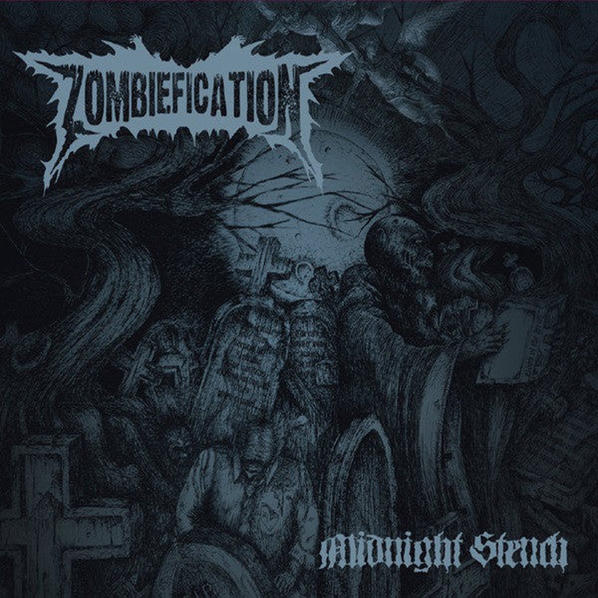 Zombiefication - Midnight Stench (CD Album RE Dig) - USED