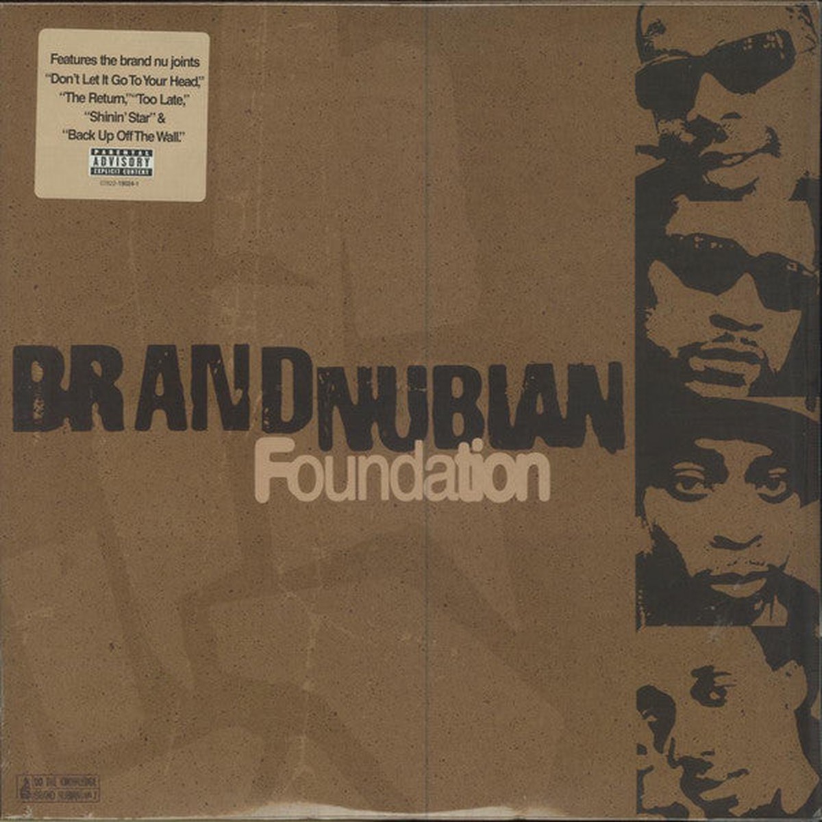 Brand Nubian - Foundation (2xLP Album Gat) - USED