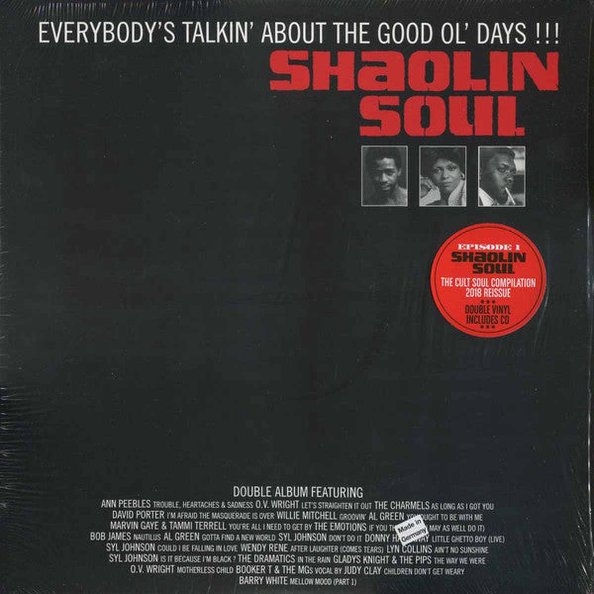 Various - Shaolin Soul (Episode 1) (2xLP Comp CD Comp Pla RE) - NEW