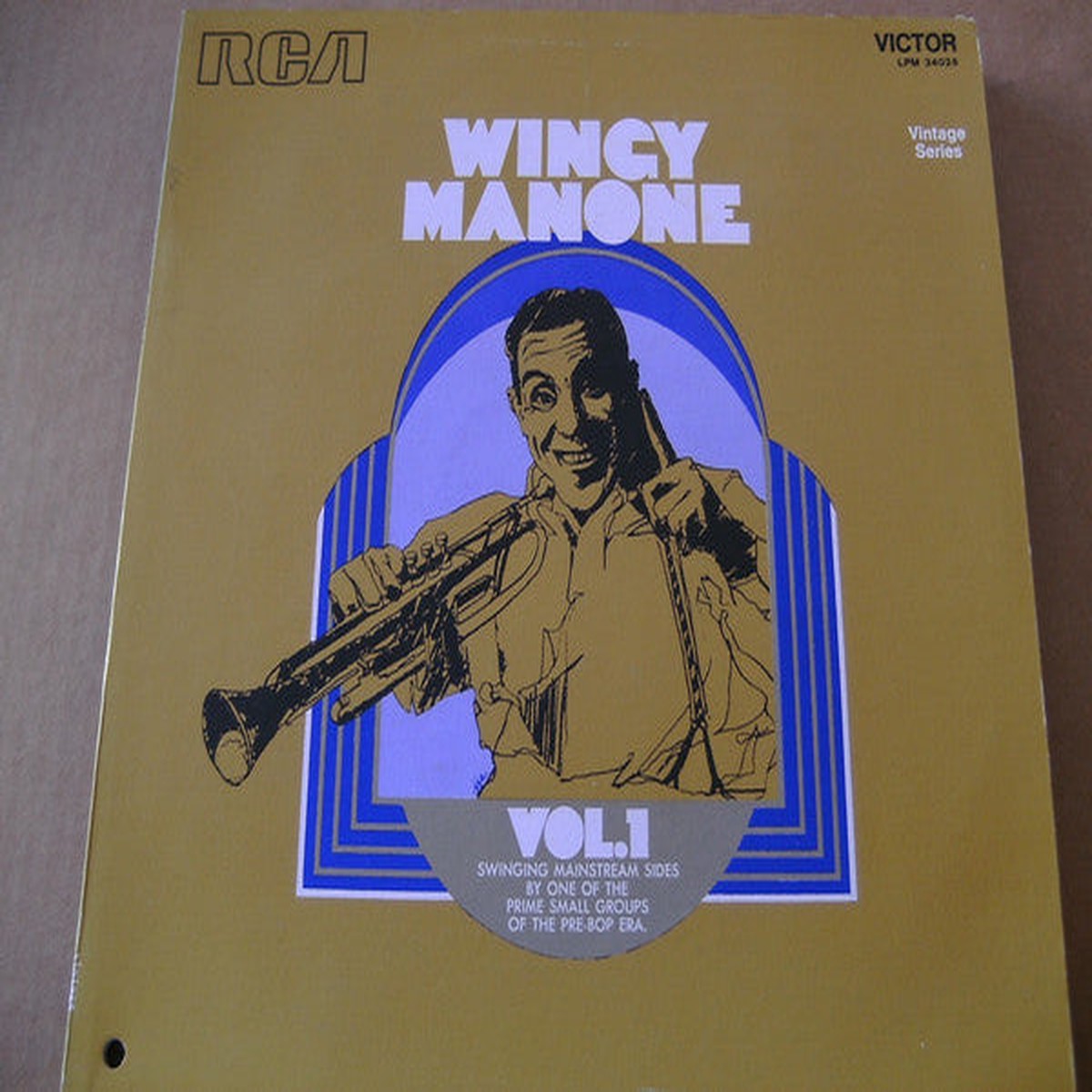 Wingy Manone - Wingy Manone Vol 1 (LP Comp) - USED