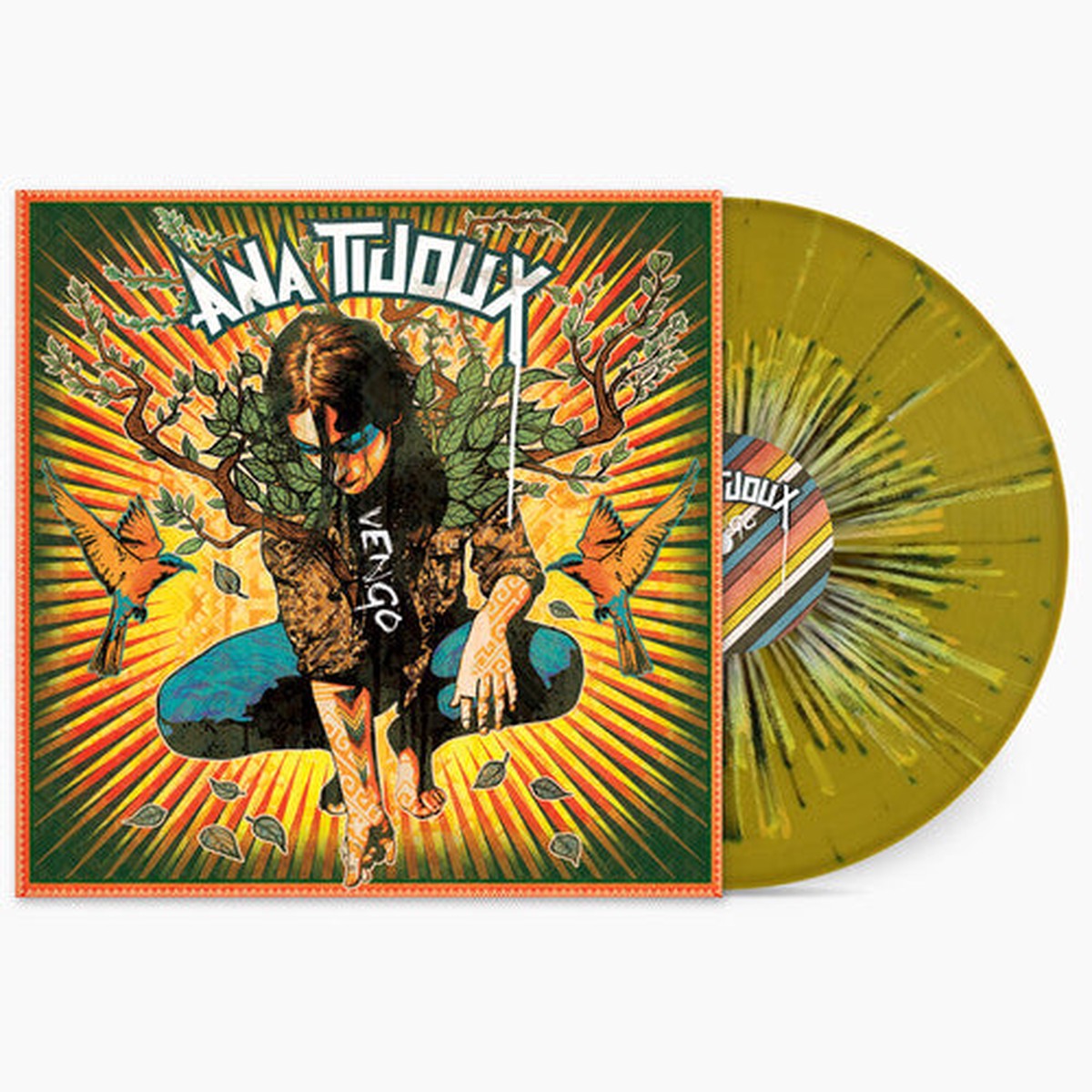 Ana Tijoux - Vengo Olive Splatter Vinyl
