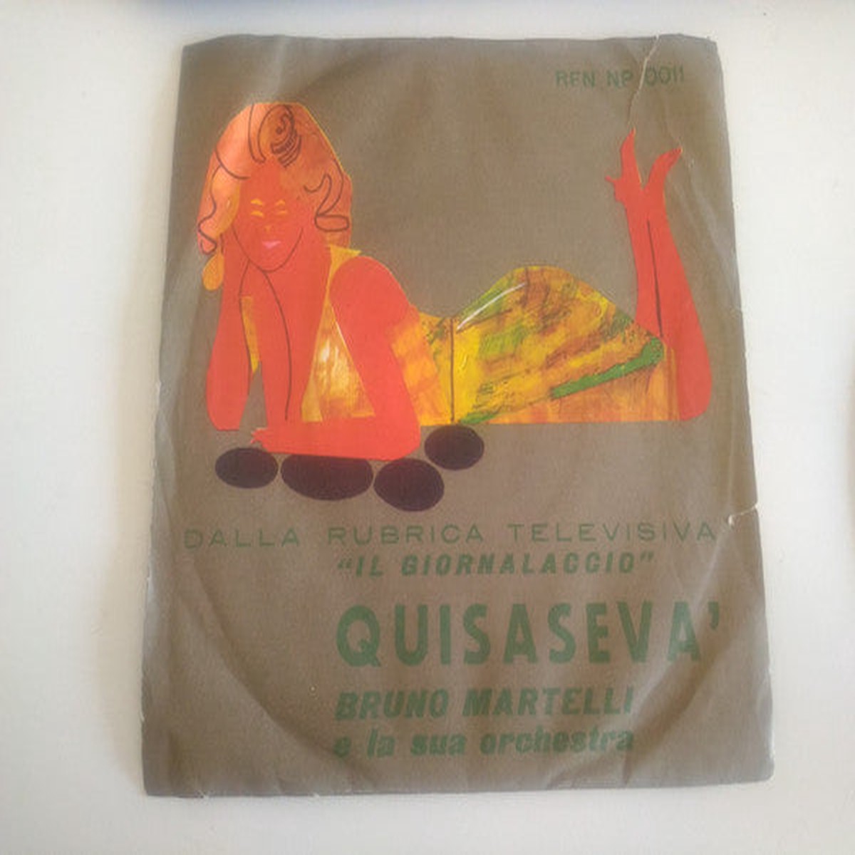Bruno Martelli E La Sua Orchestra I Campioni - Quisasev Ma Perch (7) - USED