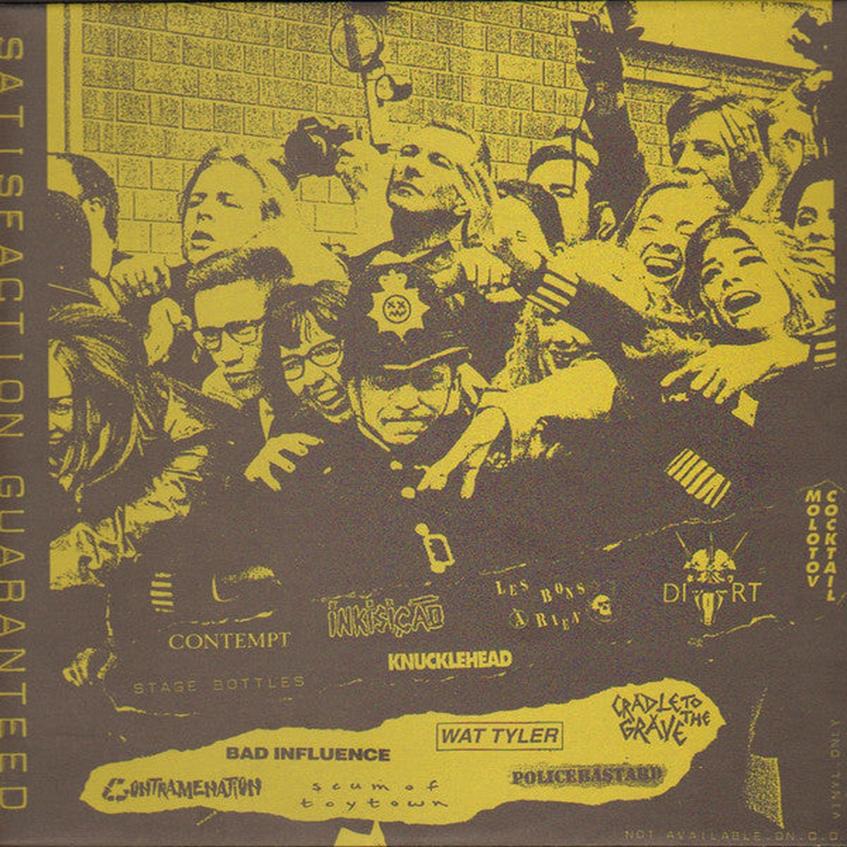 Various - Satisfaction Guaranteed (LP Comp Whi) - USED