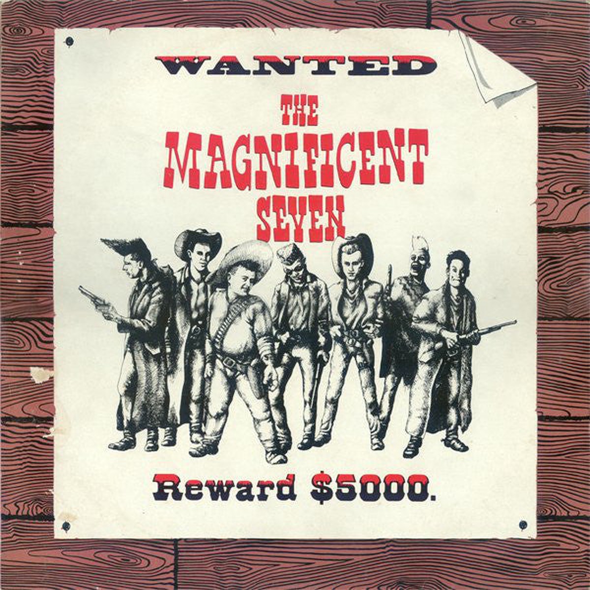 Various - The Magnificent Seven (LP Comp) - USED