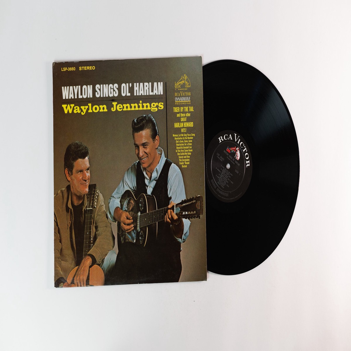 Waylon Jennings - Waylon Sings Ol Harlan on RCA Victor