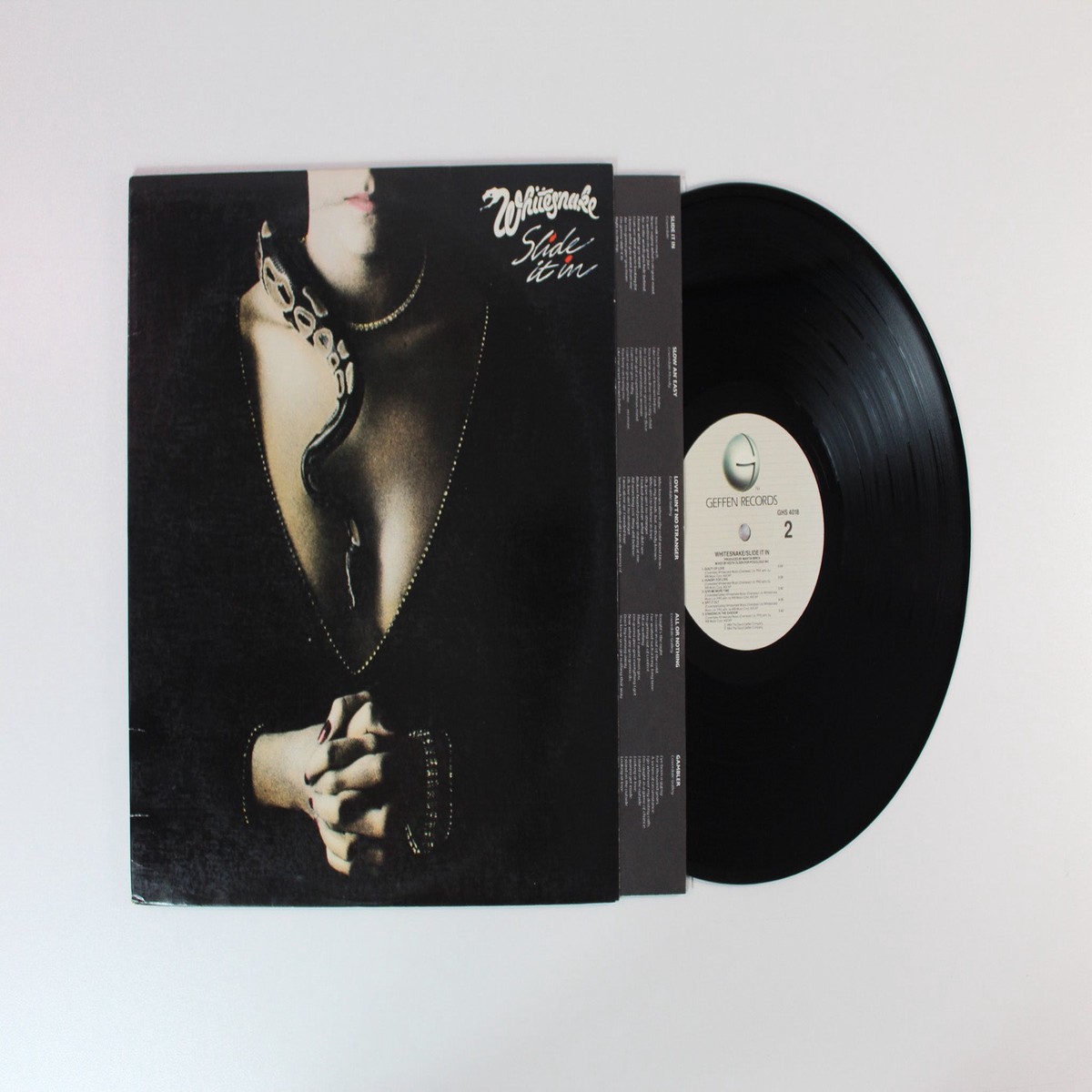 Whitesnake - Slide It In on Geffen