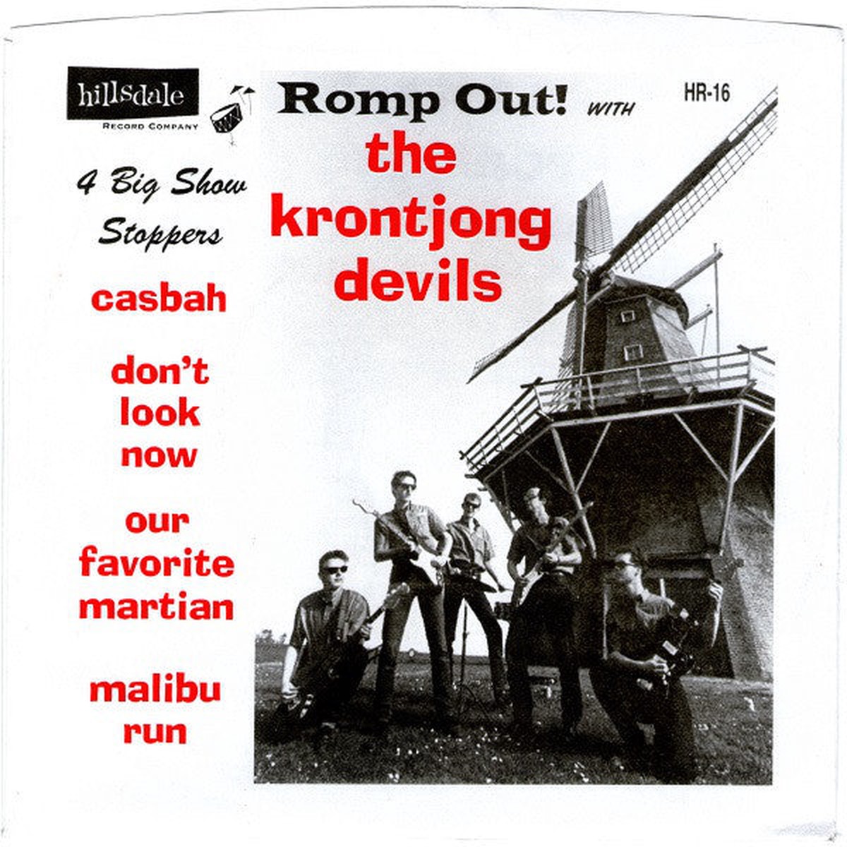 The Krontjong Devils - Romp Out (7 EP) - USED