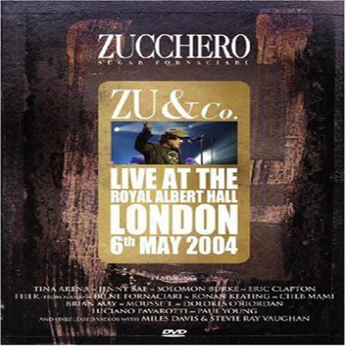 Zucchero - Live At The Royal Albert Hall London 6th May 2004 (DVD-V PAL) - USED