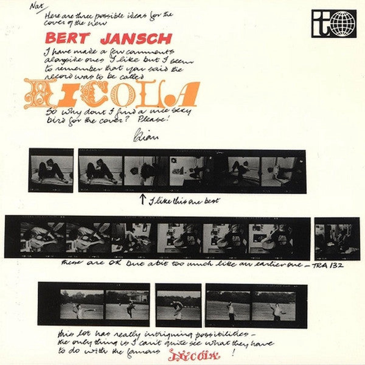 Bert Jansch - Nicola (LP Album RE RM) - NEW