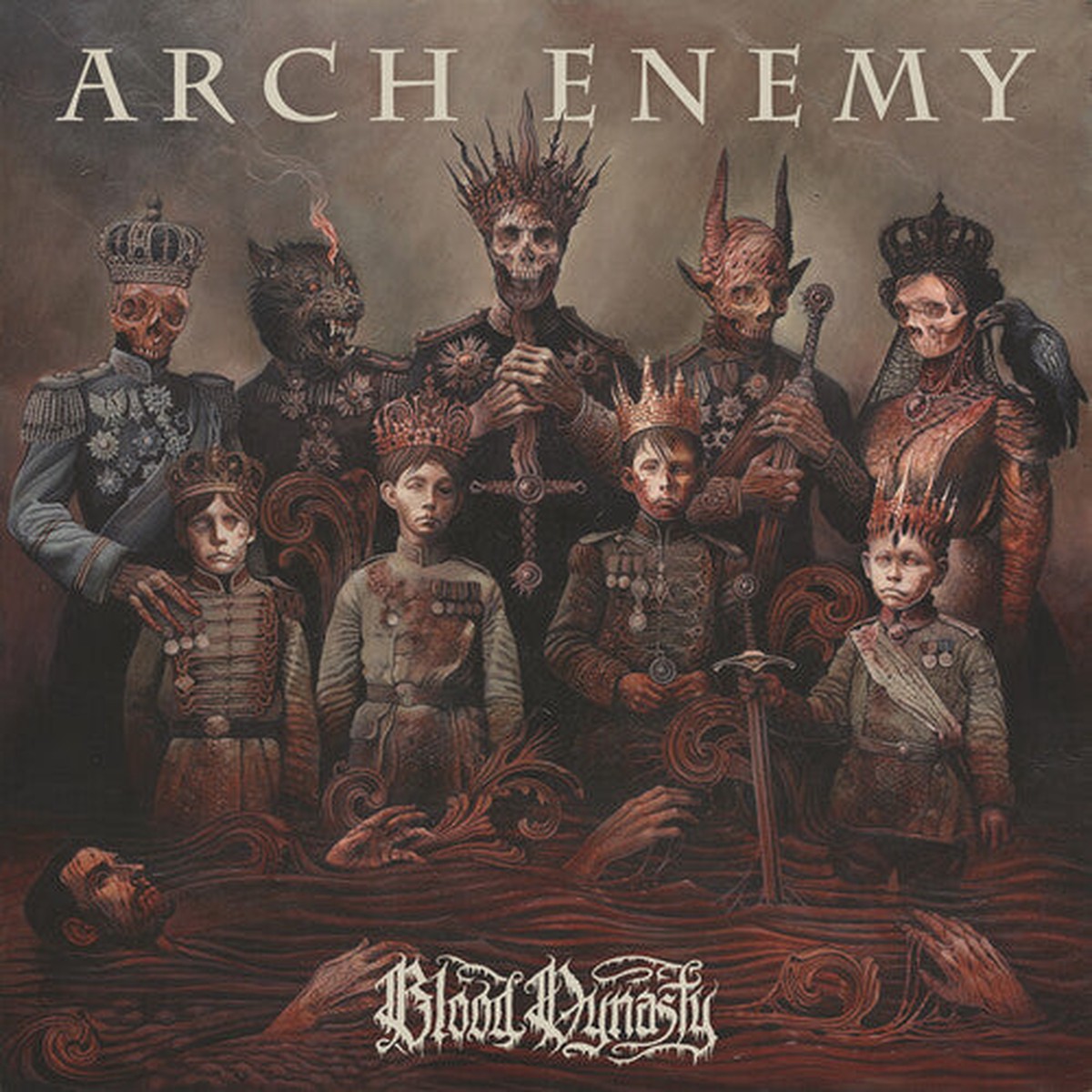 Arch Enemy - Blood Dynasty Black Ice Vinyl