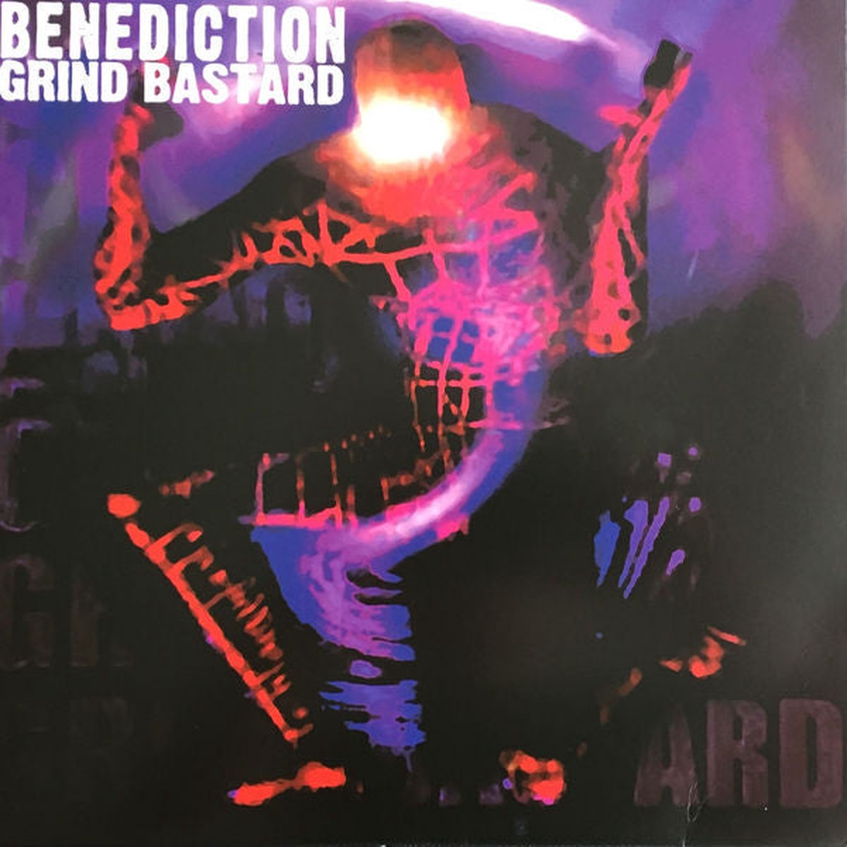 Benediction - Grind Bastard (2xLP Album RE RP Blu) - NEW