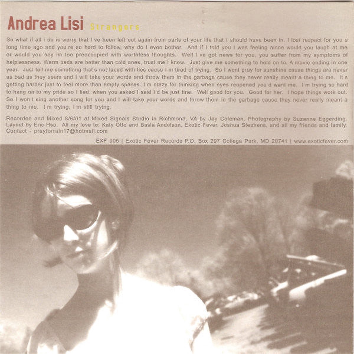 Andrea Lisi Homage To Catalonia - Andrea Lisi Homage To Catalonia (7 Single) - USED