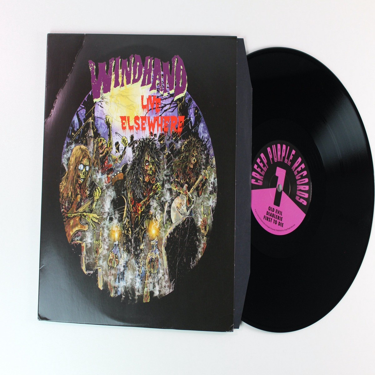 Windhand - Live Elsewhere on Creep Purple Ltd Edition