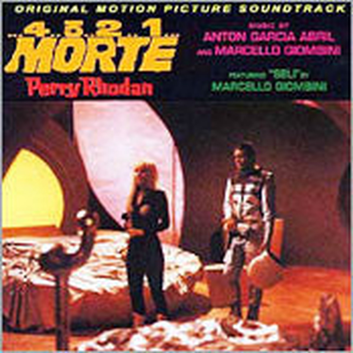 Antn Garca Abril Marcello Giombini - 4321 Morte (Original Soundtrack) (CD Album RM) - USED