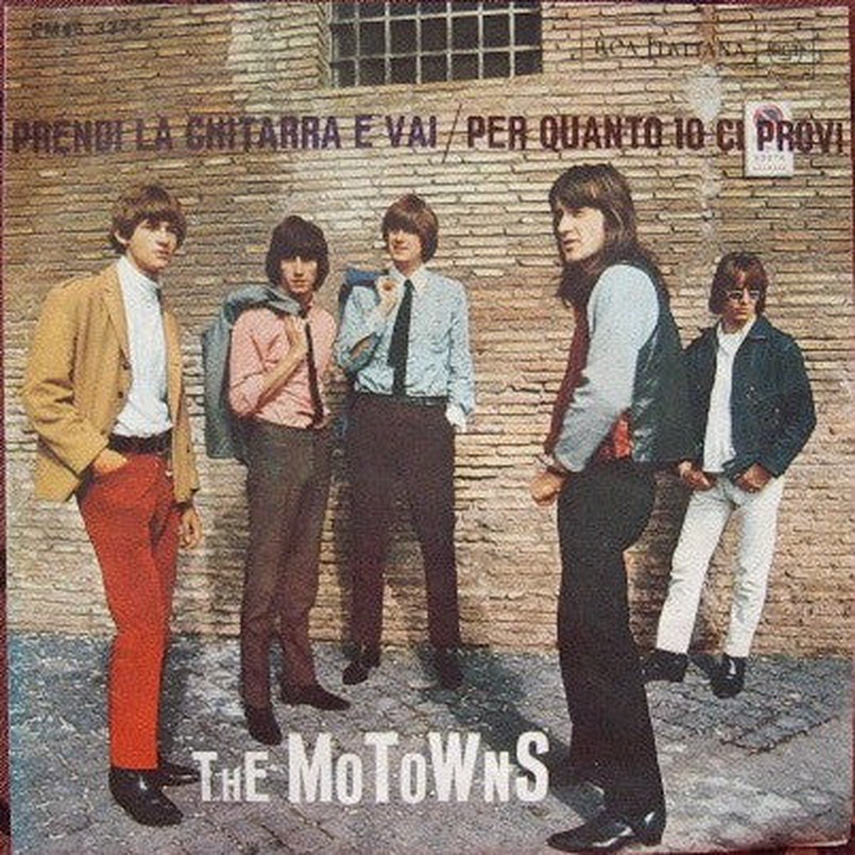 The Motowns - Prendi La Chitarra E Vai Per Quanto Io Ci Provi (7) - USED